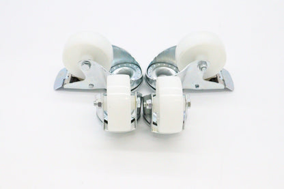 Wielen voor Werktafel Combisteamer - 2 met rem - 4.3 Inch / 11 cm