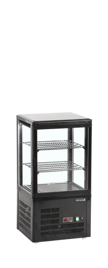 UPD60-BLACK  Koelvitrine - countertop