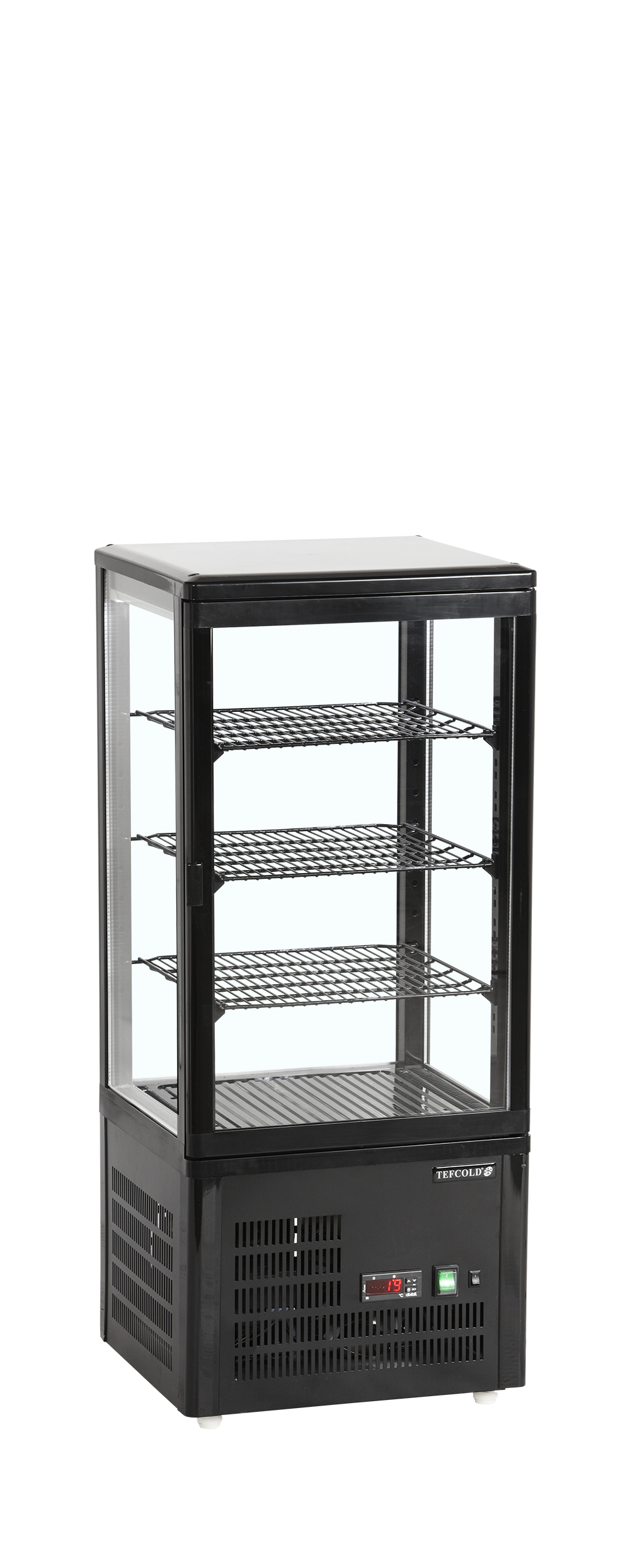 UPD80-BLACK  Koelvitrine - countertop