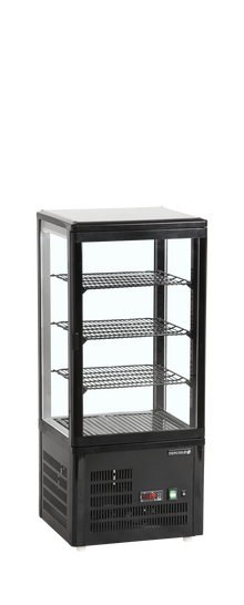 UPD80-BLACK  Koelvitrine - countertop