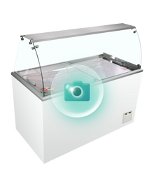 IDA400-W1+  Vriezer voor schepijs