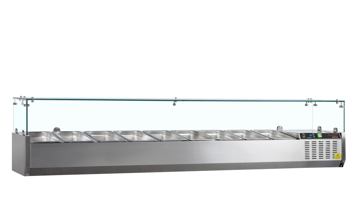 GVC38-200  Koelvitrine GN1/3