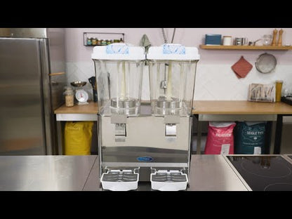 Drankdispenser - 3x 18 L - Elektrisch - incl. Roersysteem