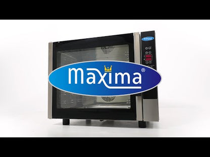 Combisteamer - 10 Bakken (1/1 GN / 60 x 40 cm) - Digitaal Display - 400V