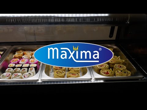Sushi- en Tapasvitrine - 52 L - 5 x 1/3 GN - Tafelmodel