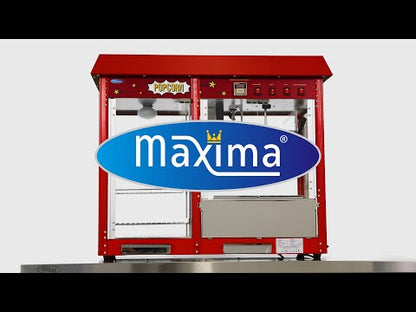 Popcorn Machine – 150 gr – met Warmhoudvitrine