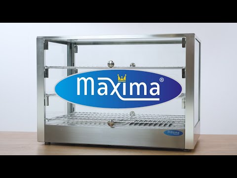 Warmhoudvitrine - 115 L - 70 cm - 3 Niveaus