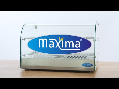 Warmhoudvitrine - 45 L - 55 cm - 2 Niveaus