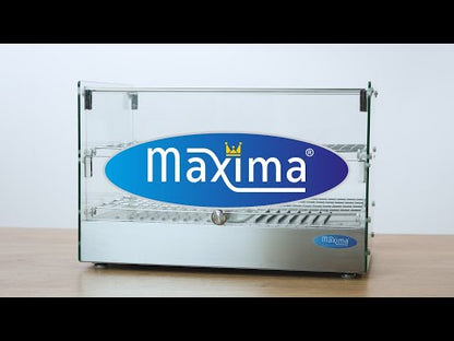 Warmhoudvitrine - 50 L - 55 cm - 2 Niveaus