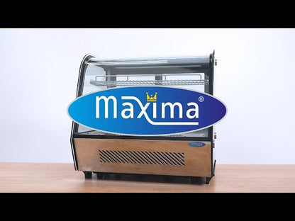 Gebaksvitrine - 120 L - 70 cm - Schuifdeuren Achter