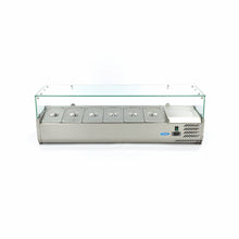 Opzetkoelvitrine - 140 cm - 6 x 1/3 GN Bakken