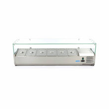 Opzetkoelvitrine - 150 cm - 6 x 1/3 GN Bakken