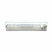 Opzetkoelvitrine - 200 cm - 9 x 1/3 GN Bakken