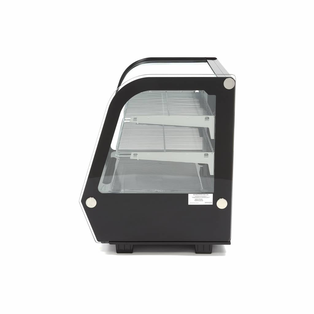Gebaksvitrine - 120 L - 70 cm - Schuifdeuren Achter