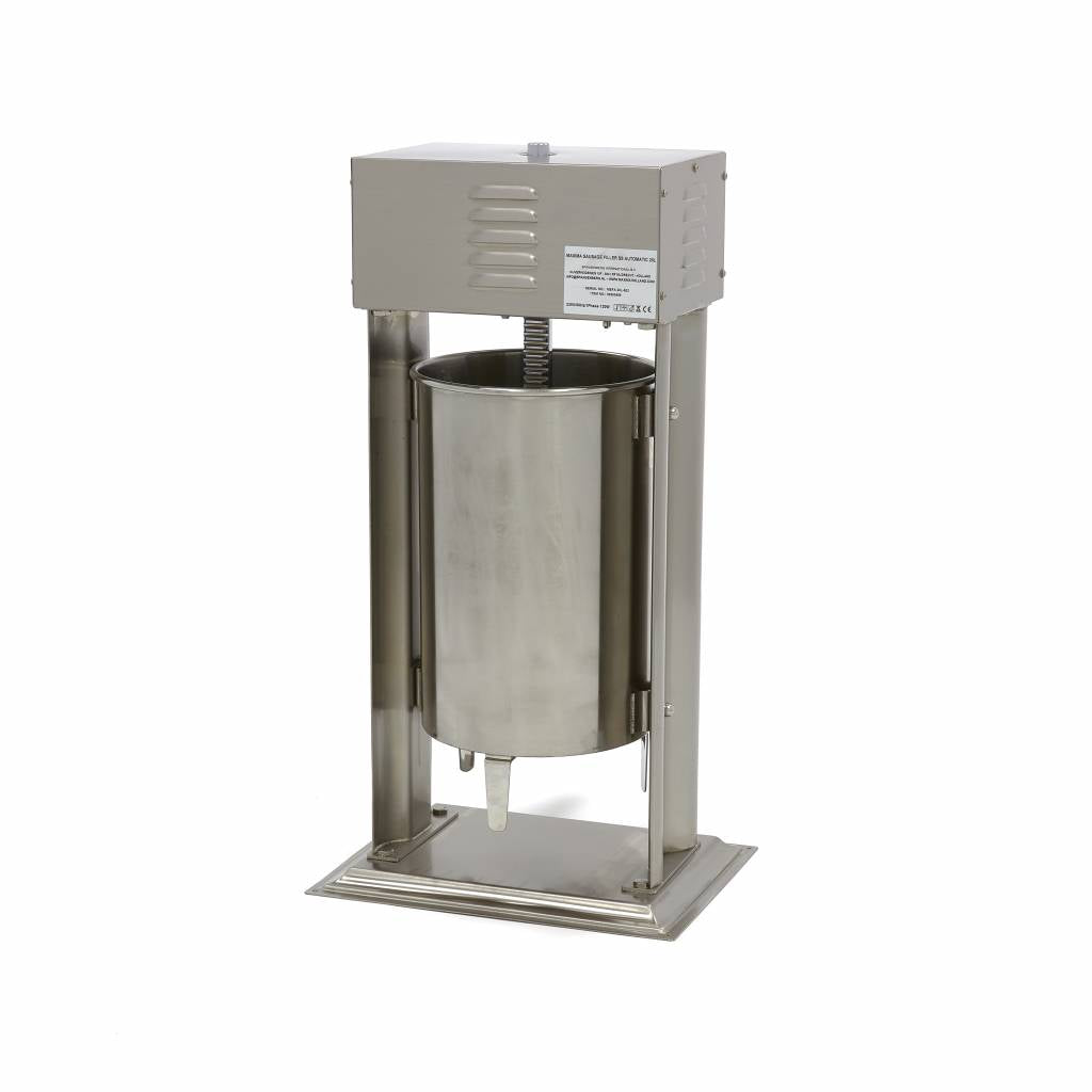 Worstenvuller - 20 L - Automatisch - Verticaal - incl. 4 Vulbuizen