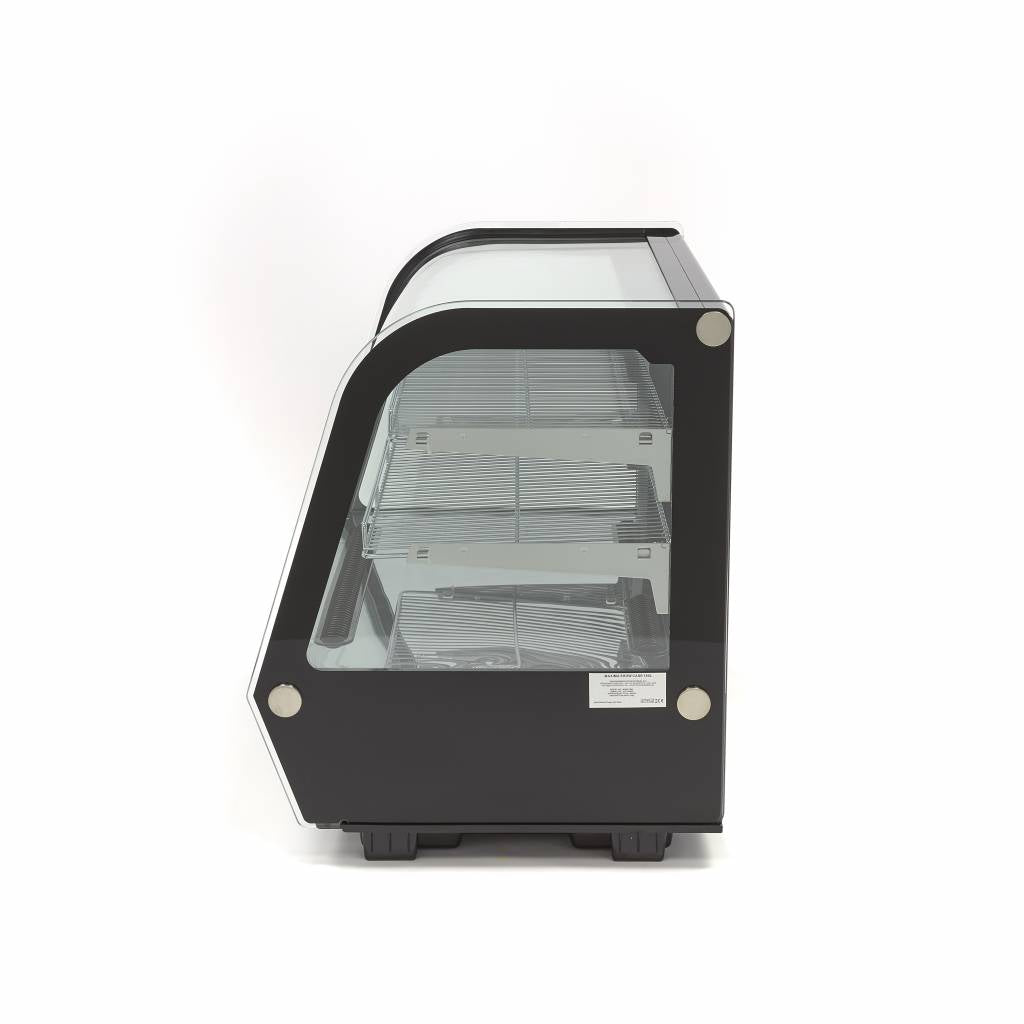 Gebaksvitrine - 160 L - 88 cm - Schuifdeuren Achter