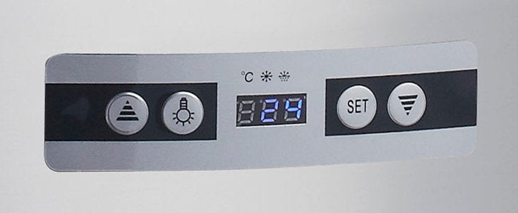Gebaksvitrine - 100 L - 48 cm - Rond
