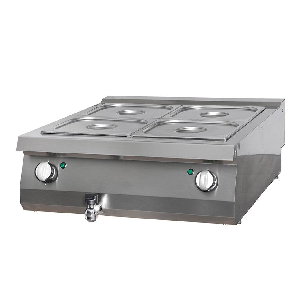 Heavy Duty Bain Marie - Dubbel - 70 cm Diep - Elektrisch