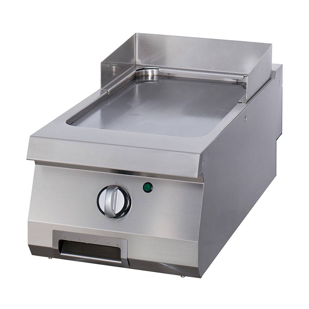 Heavy Duty Grillplaat - Glad - Enkel - 70 cm Diep - Elektrisch