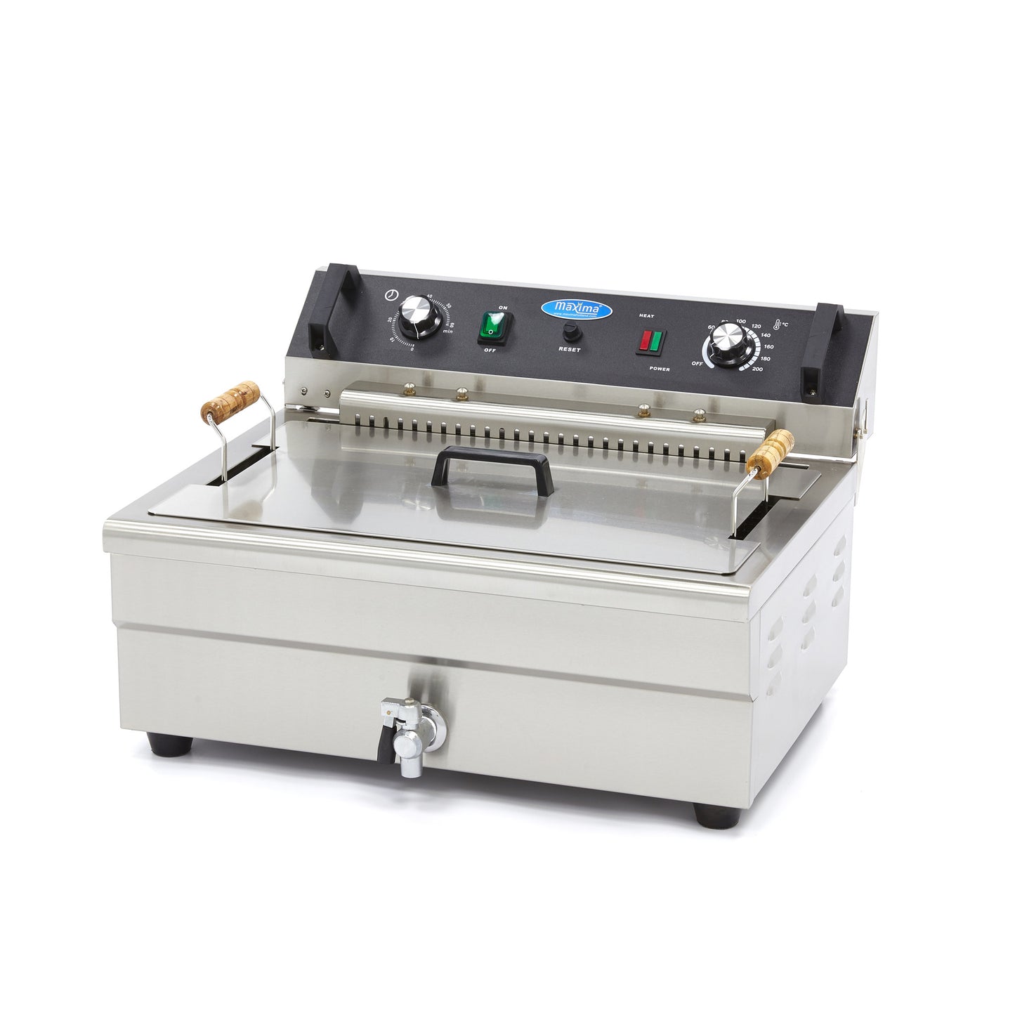 Frituurpan - 20 L - 1 Mand - met Tapkraan