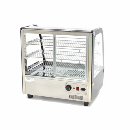 Warmhoudvitrine - 120 L - 67,8 cm - 3 Niveaus