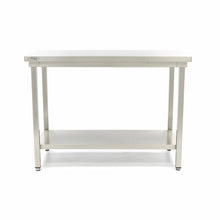 Werktafel rvs - 100 x 70 cm - Verstelbare Hoogte