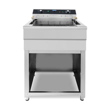Frituurpan - 45 L - 1 Mand - met Tapkraan - 400V