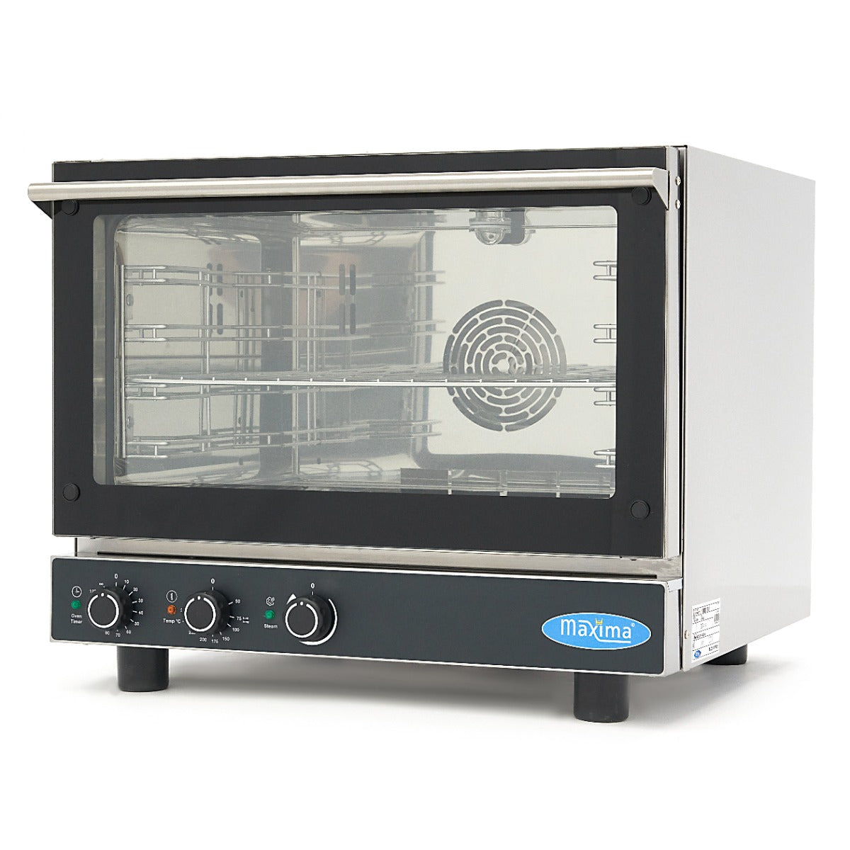 Combisteamer - 4 Bakken (1/1 GN / 60 x 40 cm) - Analoog - 400V