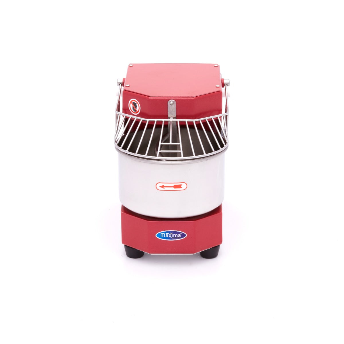 Spiraalkneder - 8 L - 4,5 Kg Deeg - Raspberry Rood