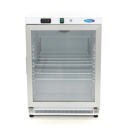 Koelkast - 200 L - Wit - met Glazen Deur