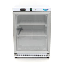 Vrieskast - 200 L - Wit - met Glazen Deur