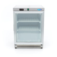 Vrieskast - 200 L - Rvs - met Glazen Deur