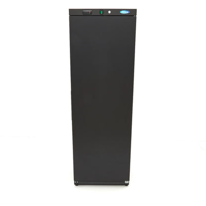 Vrieskast - 400 L - 6 Vaste Roosters - Zwart