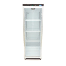 Koelkast - 400 L - Zwart - met Glazen Deur