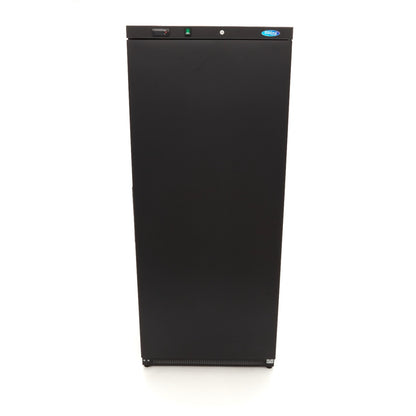 Vrieskast - 600 L - 6 Vaste Roosters - Zwart