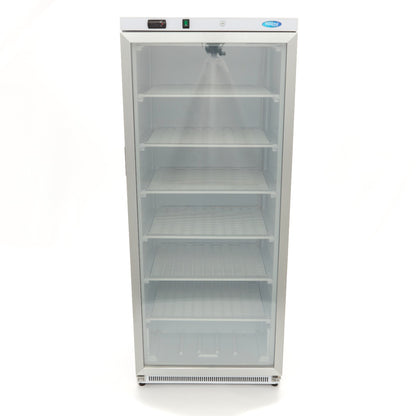 Vrieskast - 600 L - Wit - met Glazen Deur