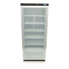 Vrieskast - 600 L - Zwart - met Glazen Deur