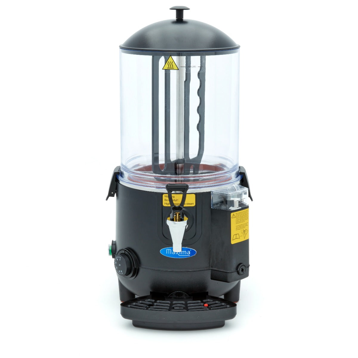 Warme Chocolademelk Dispenser – 10 L – Zwart