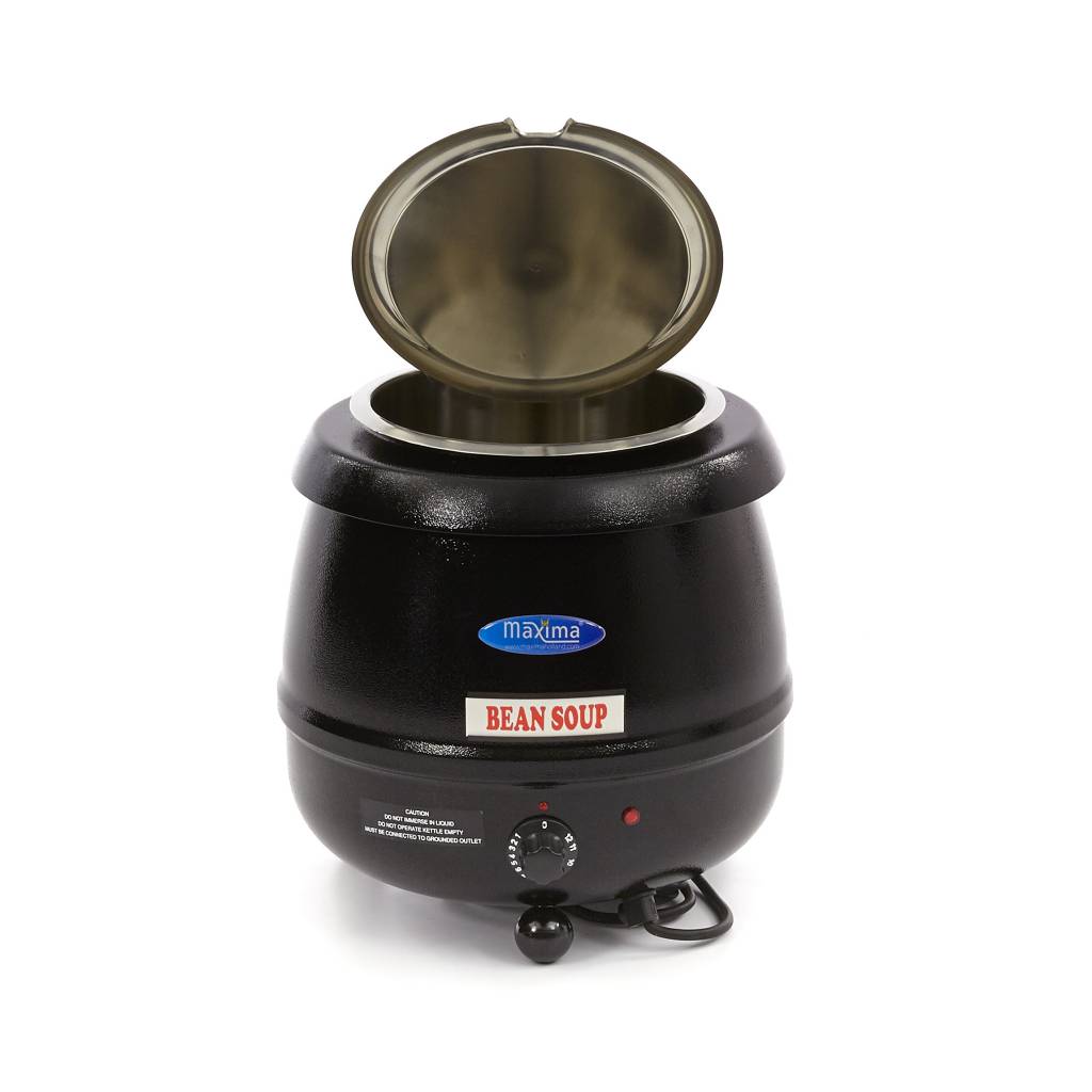Soepketel - 10 L - Uitneembare binnenpan - met Lepeluitsparing