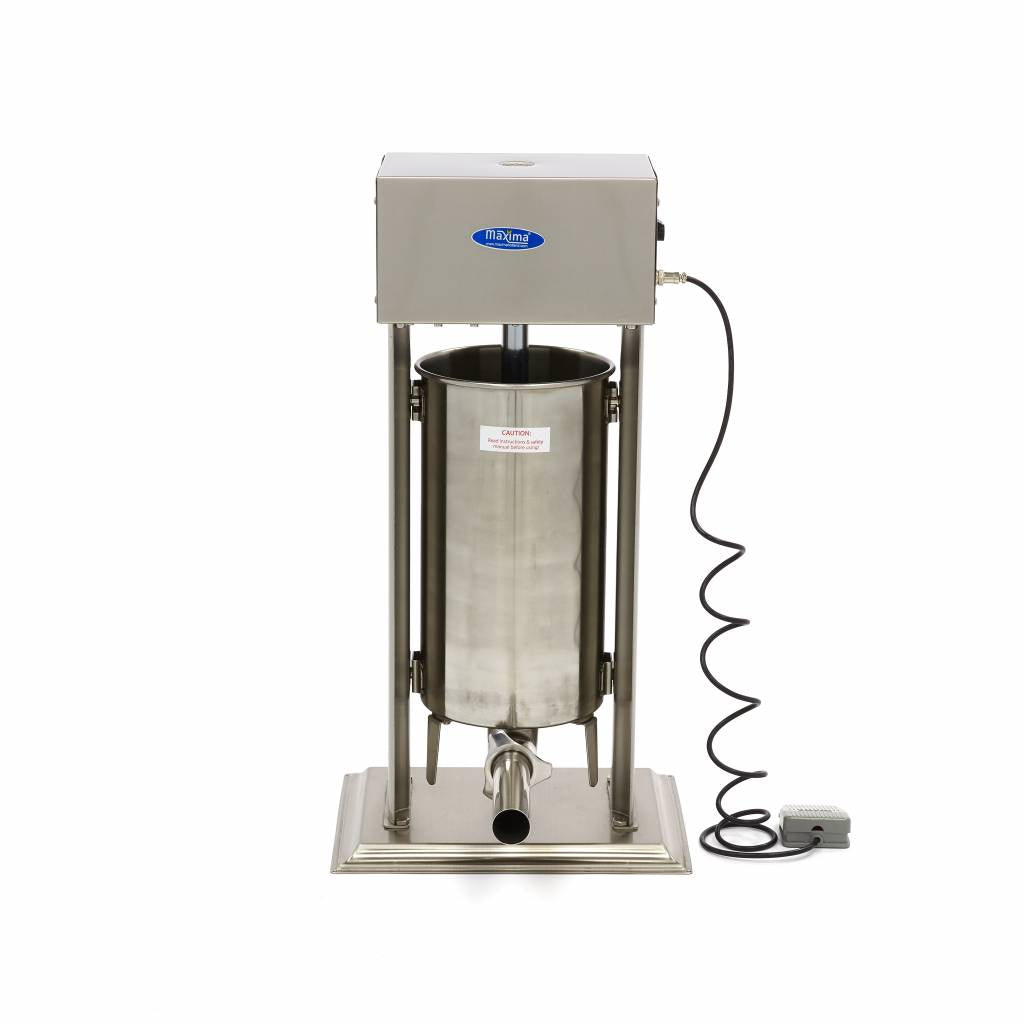 Worstenvuller - 15 L - Automatisch - Verticaal - incl. 4 Vulbuizen