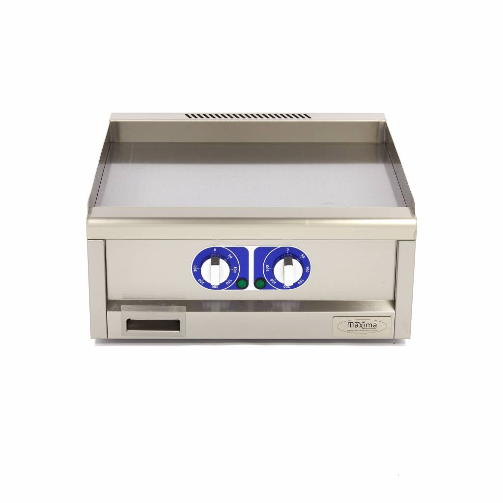 Horeca Grillplaat - Glad - Dubbel - 60 cm Diep - 400V