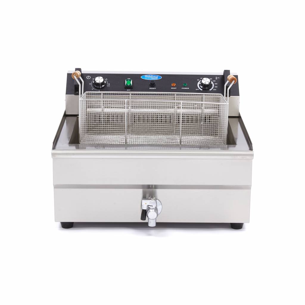 Frituurpan - 30 L - 1 Mand - met Tapkraan