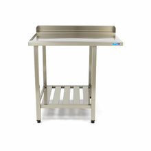Spoeltafel - 70 x 75 cm - Afvoer Vaatwasser Links - incl. Onderschap