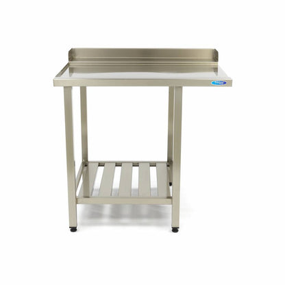 Spoeltafel - 90 x 75 cm - Afvoer Vaatwasser Links - incl. Onderschap