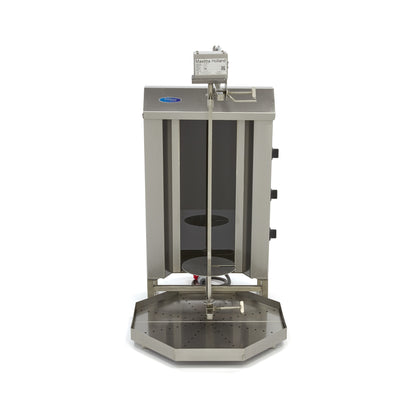 Shoarma Grill - 3 Branders - 30 Kg Vlees - Elektrisch
