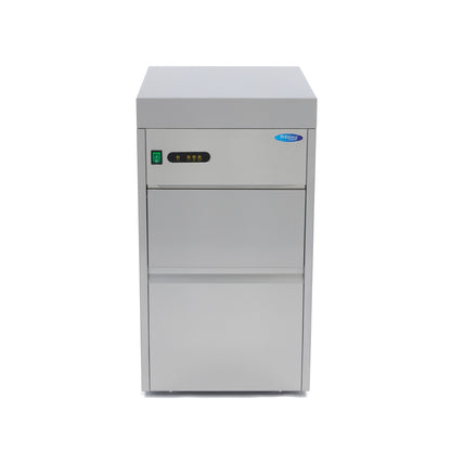 Schilferijsmachine - 50 Kg/24 u - Crushed ice - Watergekoeld