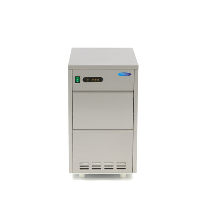 Schilferijsmachine - 30 Kg/24 u - Crushed ice - Watergekoeld