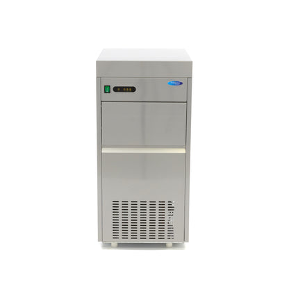 Schilferijsmachine - 85 Kg/24 u - Crushed ice - Watergekoeld