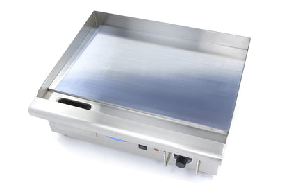 Grillplaat - Glad Chroom - 55 cm - incl. Opvangbak