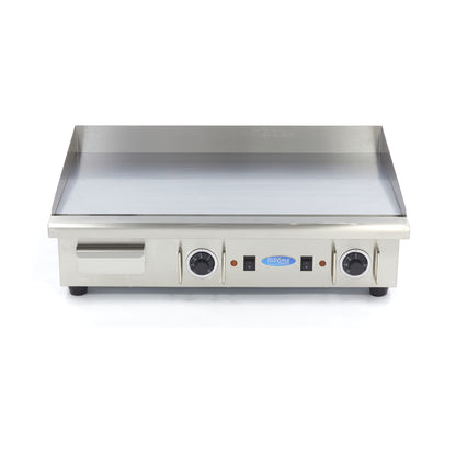 Grillplaat - Glad Chroom - 73 cm - incl. Opvangbak - 400V